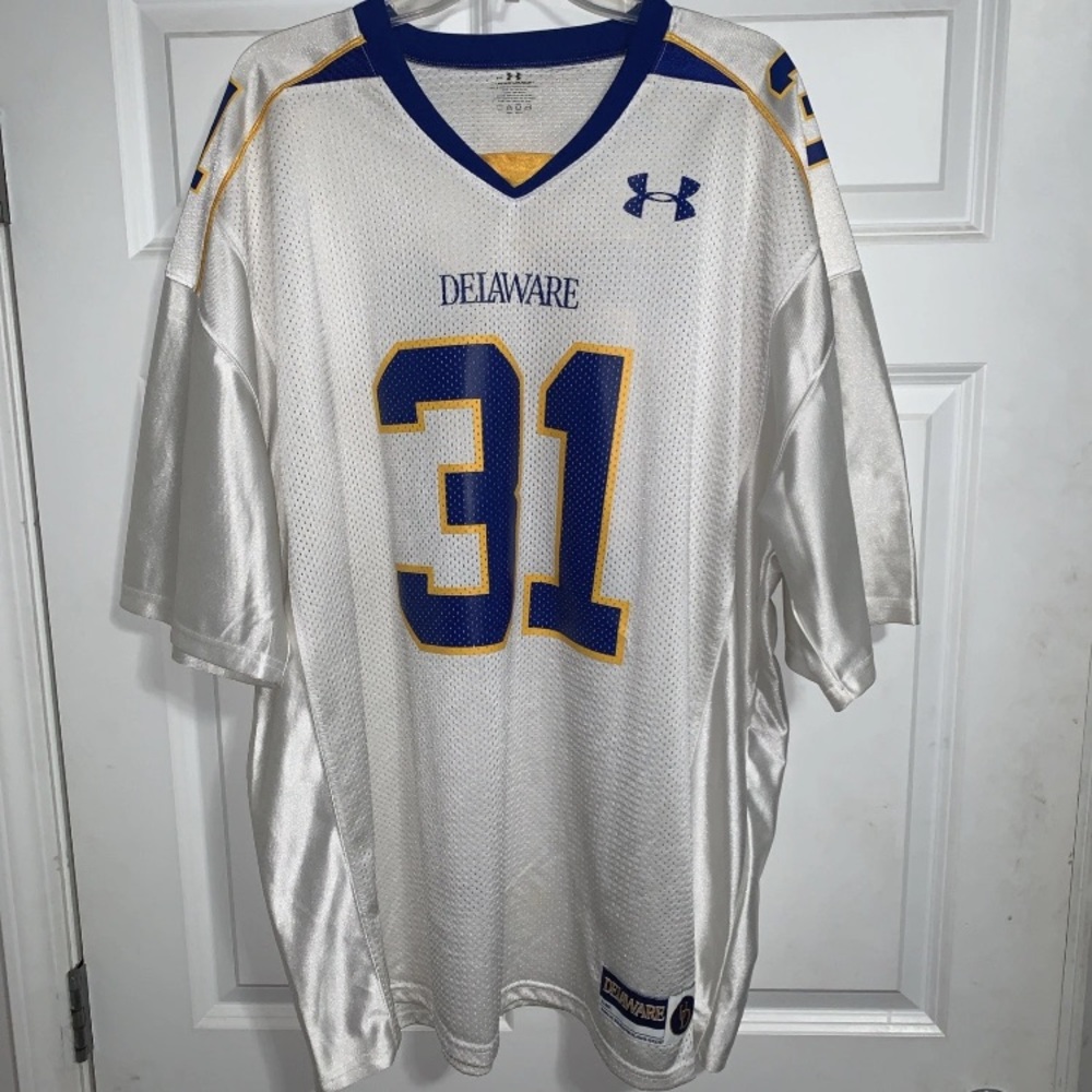 University Of Delaware Blue Hens Football Jersey 3XL Under Armour #31 Mesh NCAA